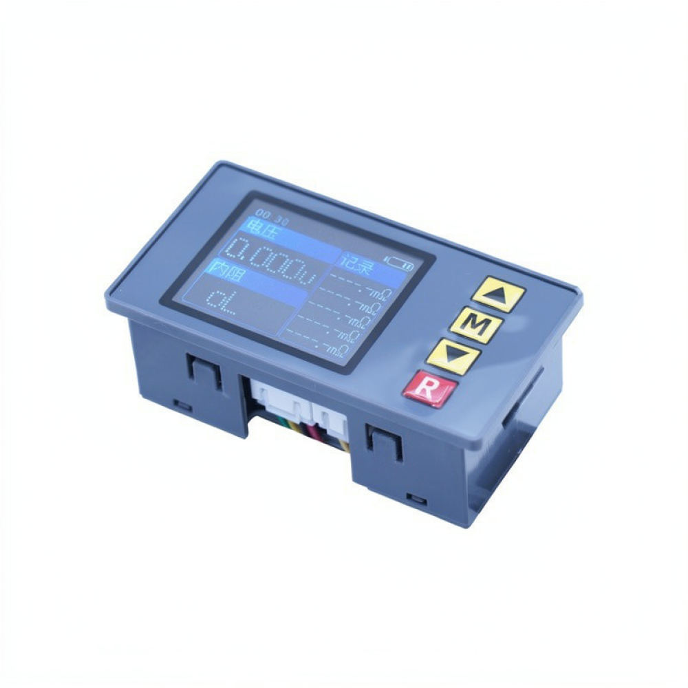 Battery Internal Resistance Tester Four Wire - バッテリー内部抵抗電圧テスター。4本のワイヤーを使用した交流診断メーターで、迅速な性能分析と選別が可能。