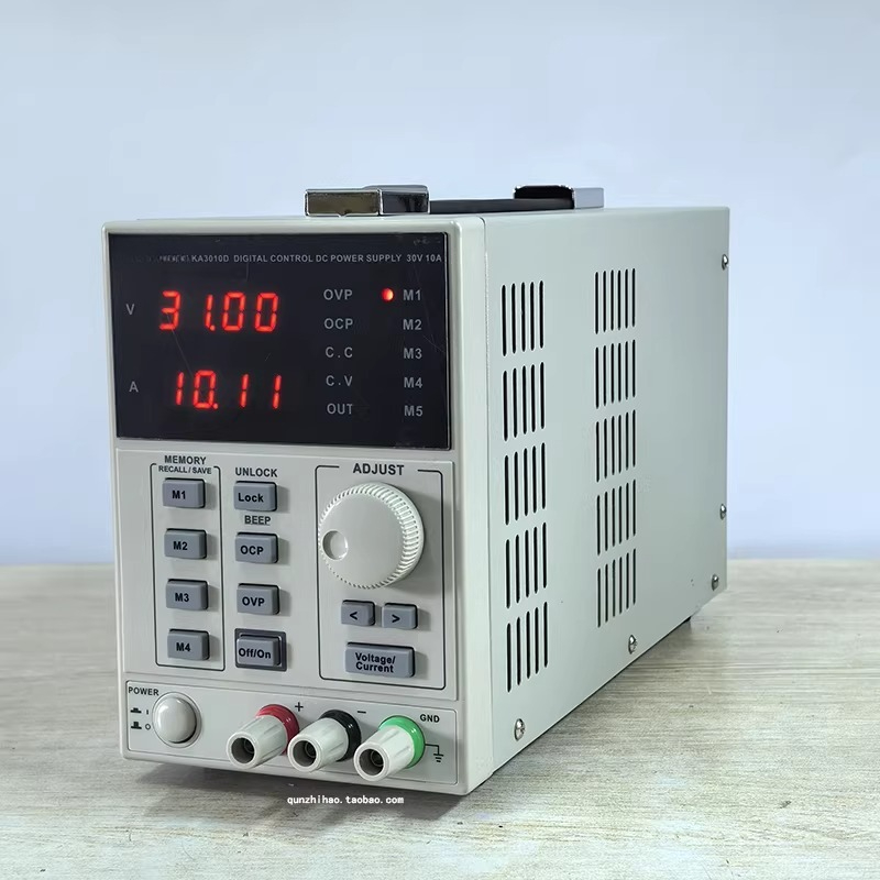 プログラマブルリニアDC電源 調整可能 KA3010D/KA - Programmable Linear Dc Power Supply 30V 10A のレビューと価格