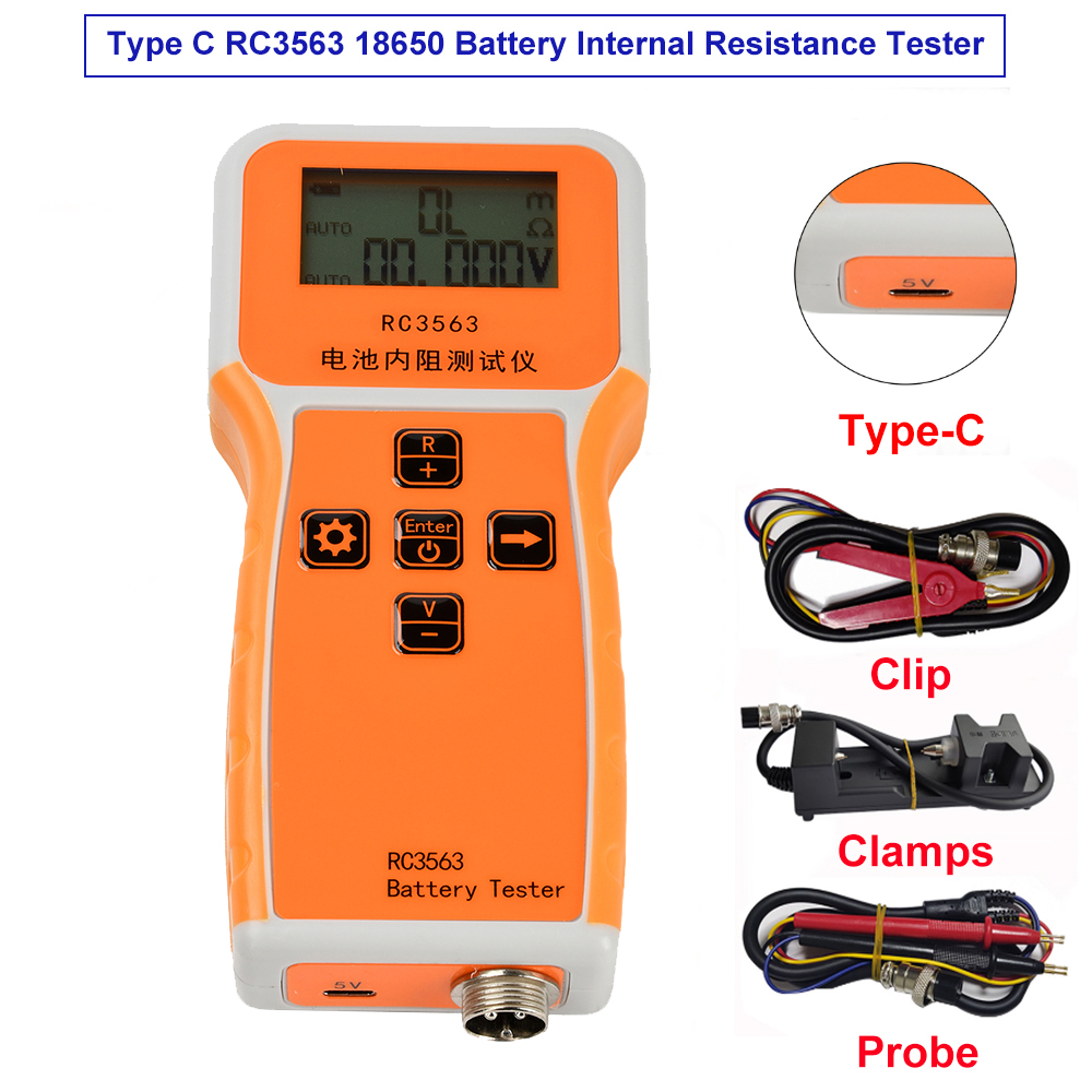 バッテリー電圧テスター,内部電圧テスター,高精度,リチウム, - Battery Internal Resistance Tester Four Wire のレビューと価格