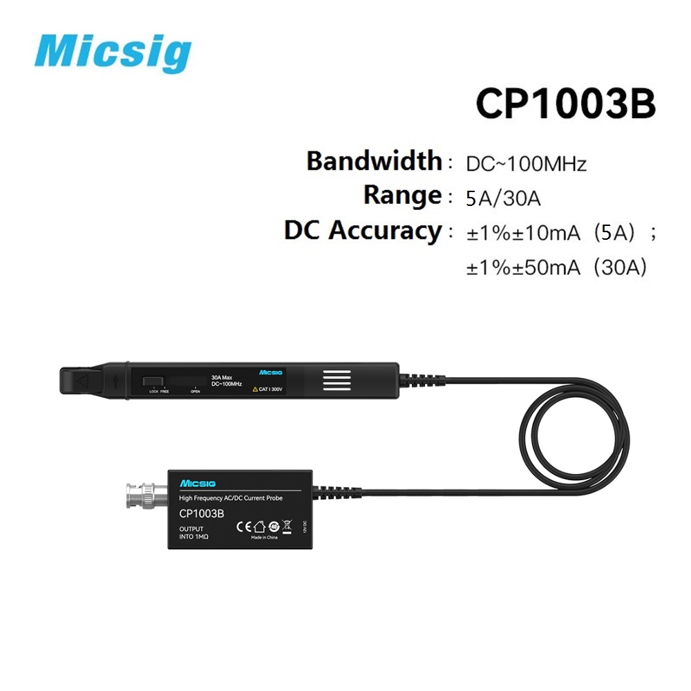 Micsig 高周波 CP1003B CP503B AC/D - Current Probe Ac Dc 50Mhz Oscilloscope のレビューと価格