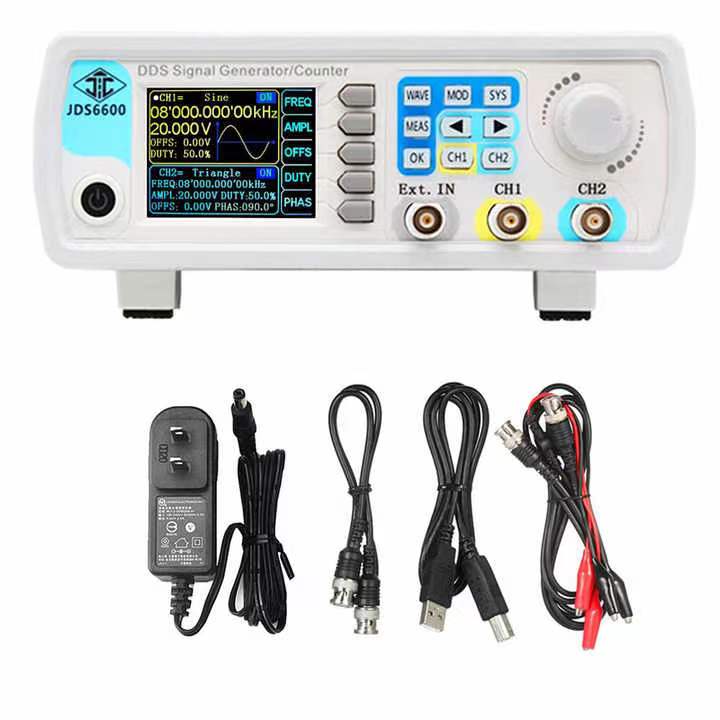YAO JDS6600 15/30/40/50/60MHz  - Dual Channel Arbitrary Waveform Function Generator 60Mhz のレビューと価格