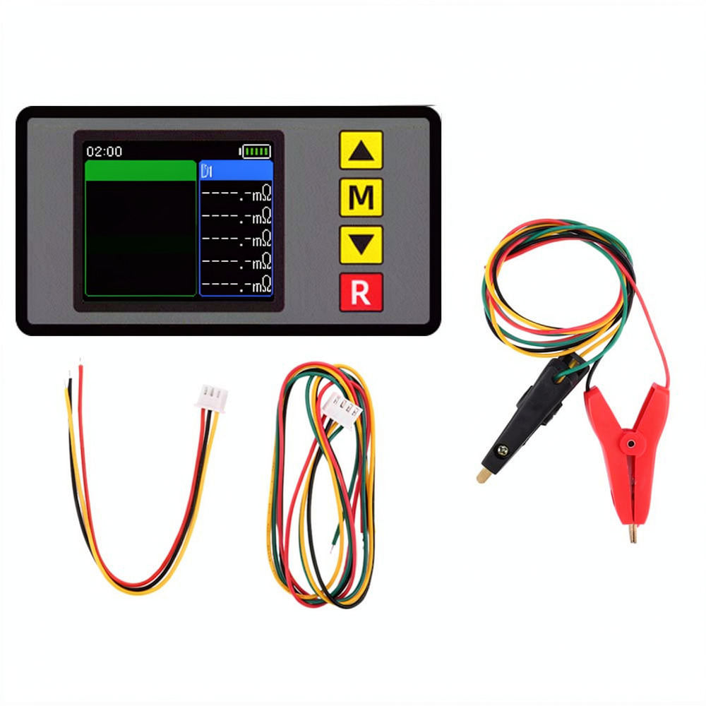 プロ仕様の4線式内部抵抗電圧テスター。バッテリーの性能テスト - Battery Internal Resistance Tester Four Wire のレビューと価格